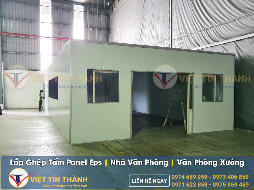 lắp ghép tấm cách nhiệt panel eps